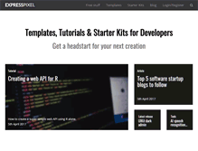 Tablet Screenshot of expresspixel.com